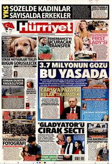 HÜRRİYET 17 Temmuz 2024 Gazete Manşeti Küçük