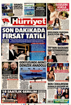 HÜRRİYET 19 Temmuz 2024 Gazete Manşeti Küçük