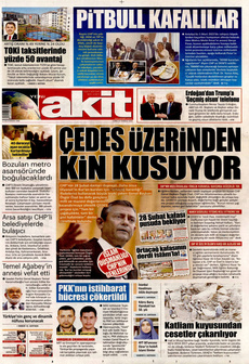 YENİ AKİT 19 Temmuz 2024 Gazete Manşeti Küçük