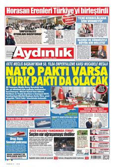 AYDINLIK GAZETESİ 19 Temmuz 2024 Gazete Manşeti Küçük