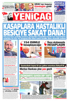 YENİÇAĞ 24 Temmuz 2024 Gazete Manşeti Küçük