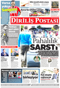 DİRİLİŞ POSTASI 24 Temmuz 2024 Gazete Manşeti Küçük