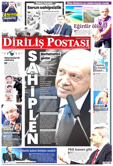 DİRİLİŞ POSTASI 25 Temmuz 2024 Gazete Manşeti Küçük