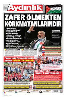 AYDINLIK GAZETESİ 1 Ağustos 2024 Gazete Manşeti Küçük