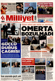 MİLLİYET 6 Kasım 2024 Gazete Manşeti Küçük