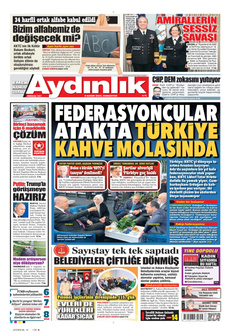 AYDINLIK GAZETESİ 9 Kasım 2024 Gazete Manşeti Küçük