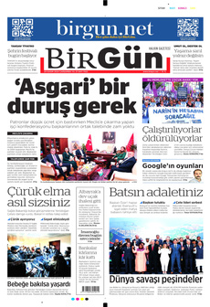 BİRGÜN 20 Kasım 2024 Gazete Manşeti Küçük