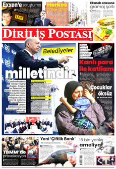 DİRİLİŞ POSTASI 21 Kasım 2024 Gazete Manşeti Küçük