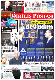 DİRİLİŞ POSTASI 22 Kasım 2024 Gazete Manşeti Küçük