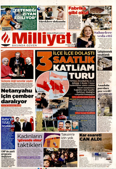 MİLLİYET 26 Kasım 2024 Gazete Manşeti Küçük