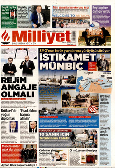 MİLLİYET 4 Aralık 2024 Gazete Manşeti Küçük