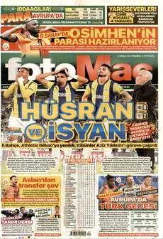 FOTOMAÇ 12 Aralık 2024 Gazete Manşeti Küçük