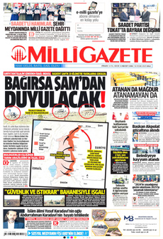 MİLLİ GAZETE 14 Ocak 2025 Gazete Manşeti Küçük