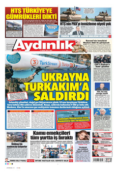 AYDINLIK GAZETESİ 14 Ocak 2025 Gazete Manşeti Küçük