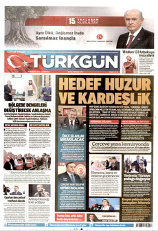 TÜRKGÜN 8 Ağustos 2026 Gazete Manşeti Küçük