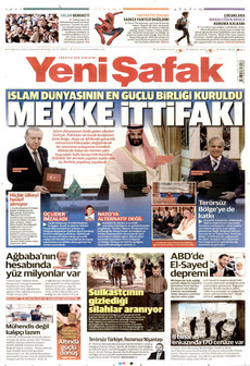 YENİ ŞAFAK 8 Ağustos 2026 Gazete Manşeti Küçük