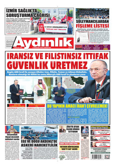 AYDINLIK GAZETESİ 8 Ağustos 2026 Gazete Manşeti Küçük