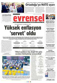 EVRENSEL 8 Ağustos 2026 Gazete Manşeti Küçük