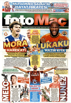 FOTOMAÇ 10 Ağustos 2026 Gazete Manşeti Küçük
