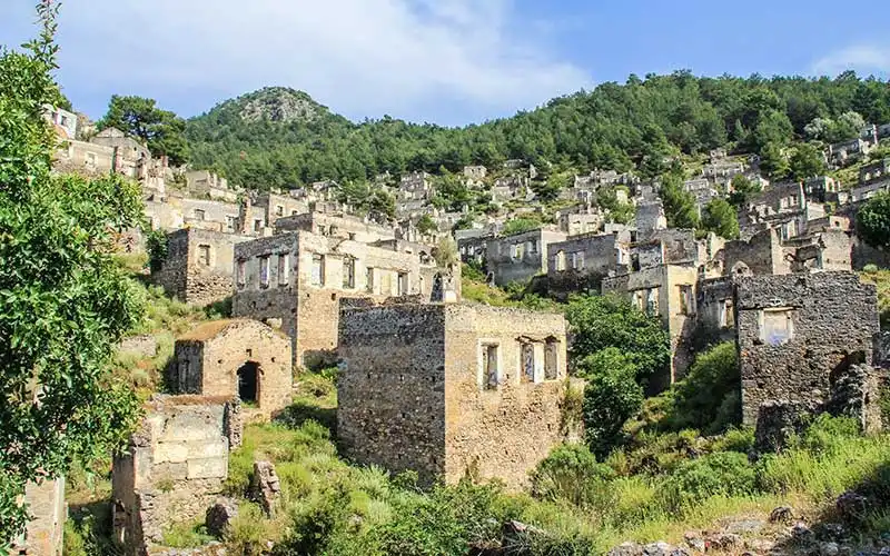 Fethiye'nin Hayalet Köyü, tarihi köyler
